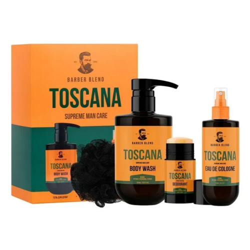Подарунковий набір для чоловіків Barber Blend Toscana